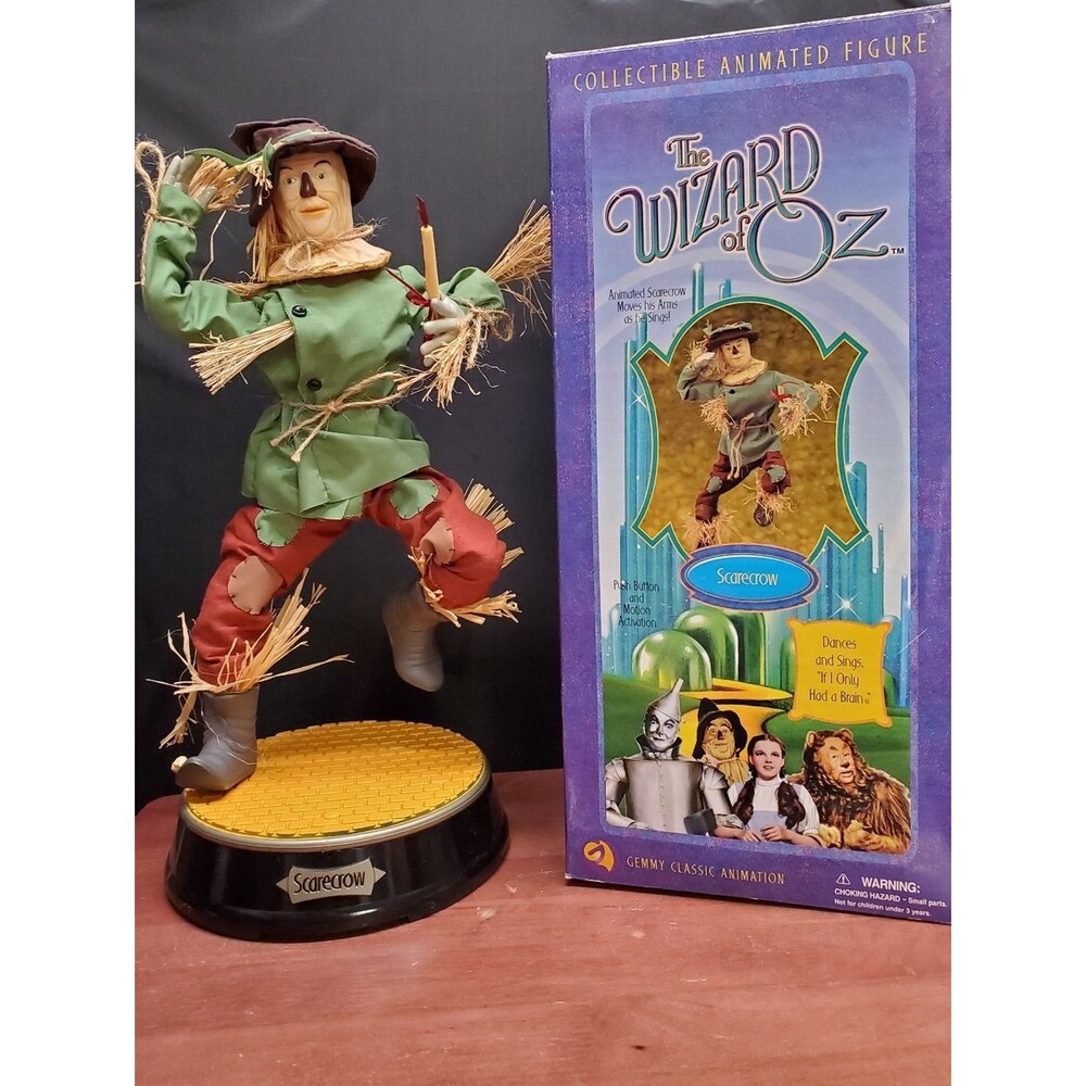 The Wizard of Oz Scarecrow Collectible Animated Figure